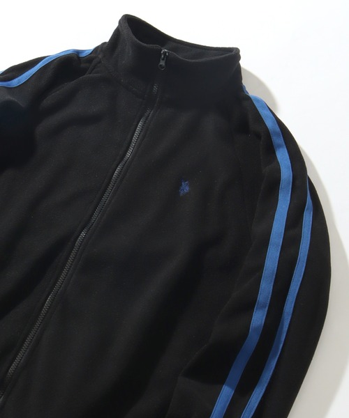 U.S. POLO ASSN.(ユーエスポロアッスン)の「【U.S. POLO ASSN./ユーエスポロアッスン】フリース トラックジャケット(ブルゾン・メンズ・杢グレー/ブラック/ベージュ/ネイビー・LL/M/L)」の5枚目の写真