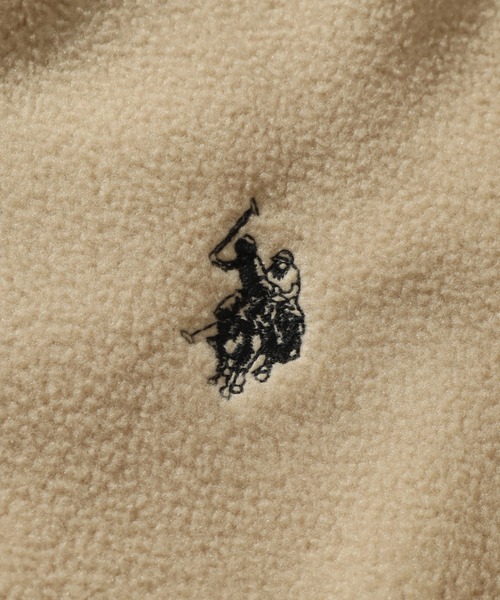 U.S. POLO ASSN.(ユーエスポロアッスン)の「【U.S. POLO ASSN./ユーエスポロアッスン】フリース トラックジャケット(ブルゾン・メンズ・杢グレー/ブラック/ベージュ/ネイビー・LL/M/L)」の17枚目の写真