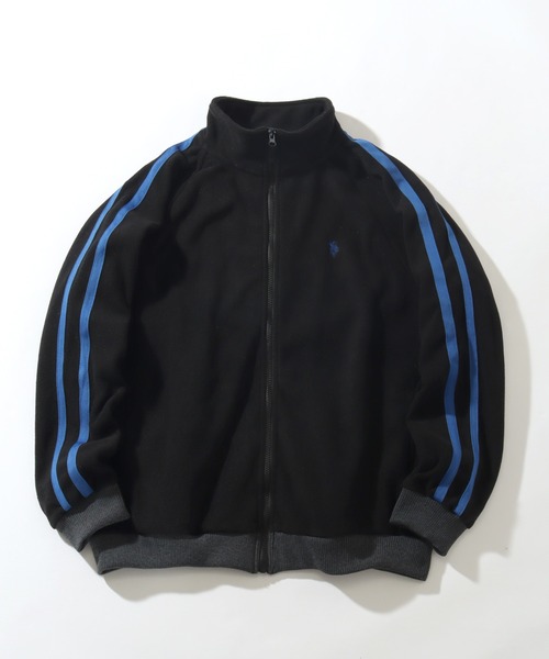 U.S. POLO ASSN.(ユーエスポロアッスン)の「【U.S. POLO ASSN./ユーエスポロアッスン】フリース トラックジャケット(ブルゾン・メンズ・杢グレー/ブラック/ベージュ/ネイビー・LL/M/L)」の18枚目の写真