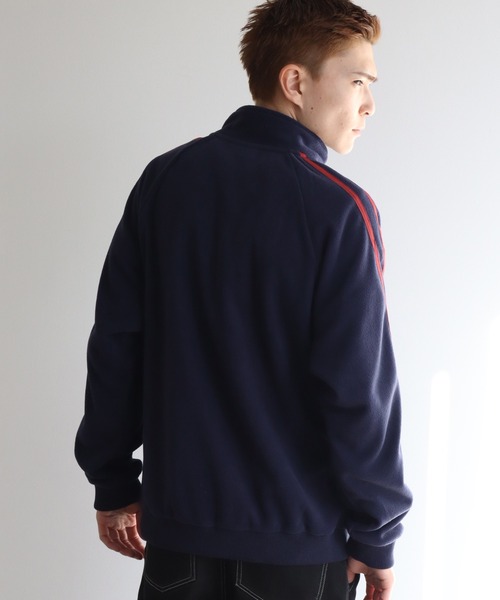 U.S. POLO ASSN.(ユーエスポロアッスン)の「【U.S. POLO ASSN./ユーエスポロアッスン】フリース トラックジャケット(ブルゾン・メンズ・杢グレー/ブラック/ベージュ/ネイビー・LL/M/L)」の22枚目の写真
