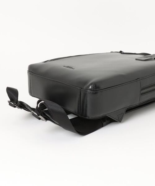 CROWDED CLOSET(クラウデッドクローゼット)の「【JOYA/ジョヤ】リアルレザー2WAYリュックサック(バックパック/リュック・メンズ・ネイビー/ブラック・FREE)」の5枚目の写真