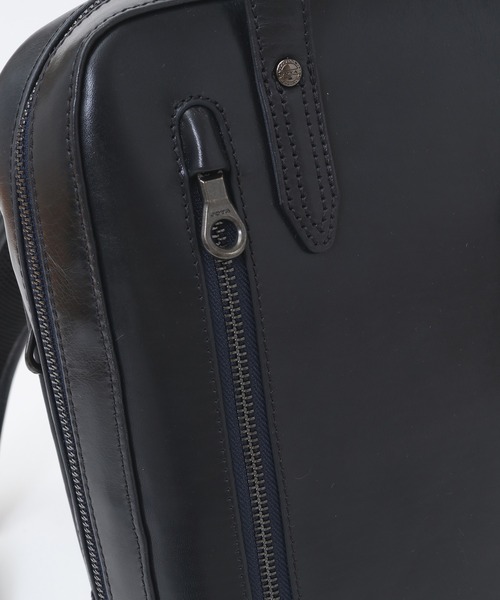 CROWDED CLOSET(クラウデッドクローゼット)の「【JOYA/ジョヤ】リアルレザー2WAYリュックサック(バックパック/リュック・メンズ・ネイビー/ブラック・FREE)」の11枚目の写真