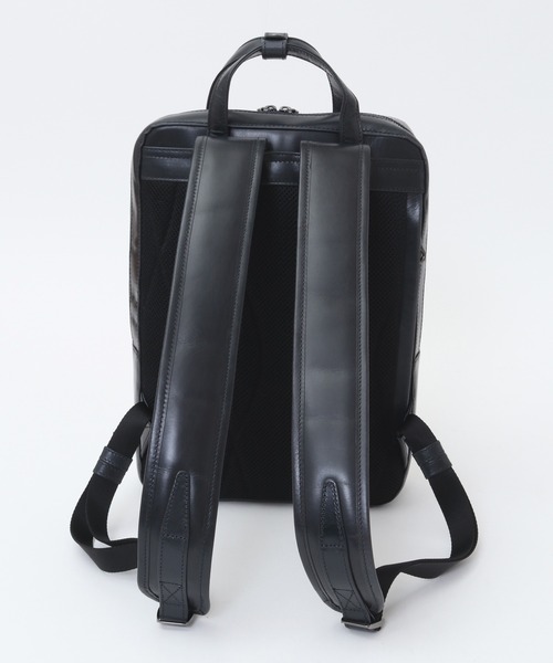 CROWDED CLOSET(クラウデッドクローゼット)の「【JOYA/ジョヤ】リアルレザー2WAYリュックサック(バックパック/リュック・メンズ・ネイビー/ブラック・FREE)」の15枚目の写真