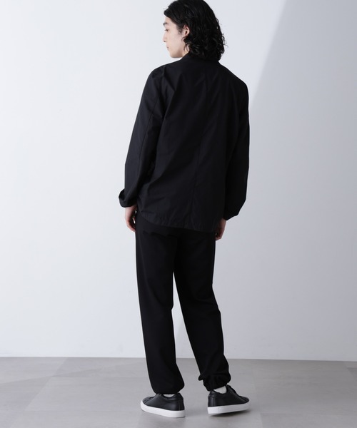 NANO universe（ナノユニバース）の「「モダンコンフォートシリーズ」スリムイージーピンタックパンツ（その他パンツ・メンズ・グレイッシュベージュ/ブラック/ネイビー/チャコール・L/M/S）」の19枚目の写真