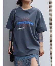 EVRIS | OVER TIMEグラフィックBIG Tシャツ(Tシャツ/カットソー)
