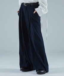 VELNUS（ベルナス）の「【VELNUS】Double tuck design wide flare slacks/ダブルタックデザイン ワイドフレアスラックス（スラックス）」