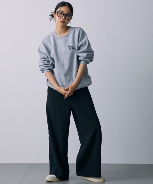 gajess スウェット　グレー Charm sweatshirt | Gajess