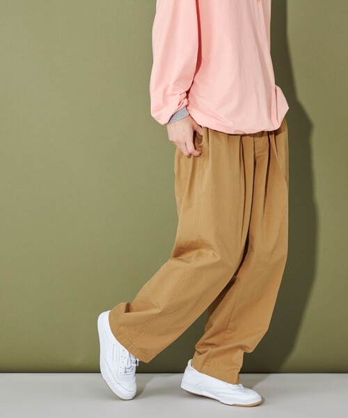 CITEN(シテン)の「<CITEN>2プリーツ イージーシェフパンツ(その他パンツ・メンズ・ベージュ/ダークグレー/ライトグレー・L/M/S)」の3枚目の写真