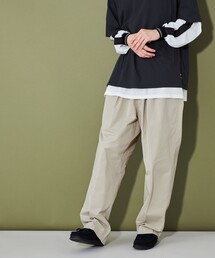 ＜CITEN＞2プリーツ イージーシェフパンツ