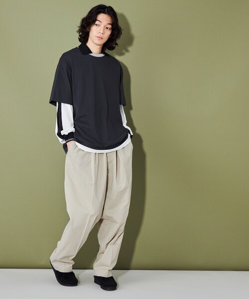 CITEN(シテン)の「<CITEN>2プリーツ イージーシェフパンツ(その他パンツ・メンズ・ベージュ/ダークグレー/ライトグレー・L/M/S)」の6枚目の写真