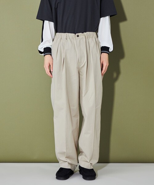 CITEN(シテン)の「<CITEN>2プリーツ イージーシェフパンツ(その他パンツ・メンズ・ベージュ/ダークグレー/ライトグレー・L/M/S)」の14枚目の写真