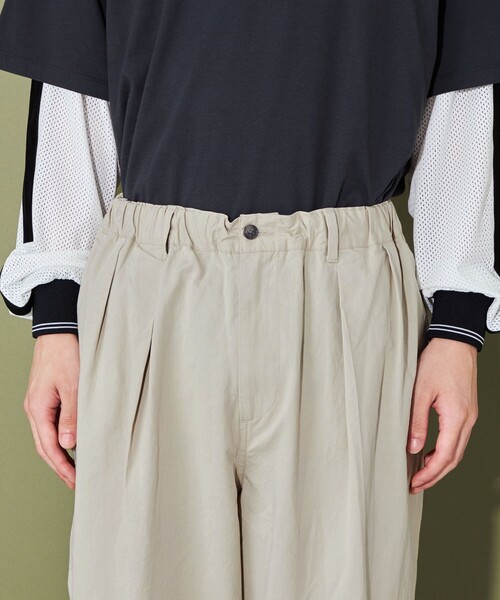 CITEN(シテン)の「<CITEN>2プリーツ イージーシェフパンツ(その他パンツ・メンズ・ベージュ/ダークグレー/ライトグレー・L/M/S)」の17枚目の写真