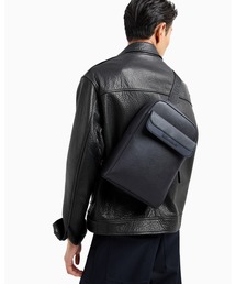 エンポリオアルマーニ　ブラック　レザー　ターンロック　ワンショルダーバッグ Brandol / EMPORIO ARMANI エンポリオアルマーニ ショルダー