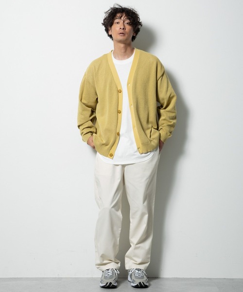 BAYFLOW（ベイフロー）の「[程よいリラックス感]チアフルイージーカラーパンツ（その他パンツ・メンズ・レッド/オフホワイト/ブラック・MEDIUM/LARGE）」の4枚目の写真