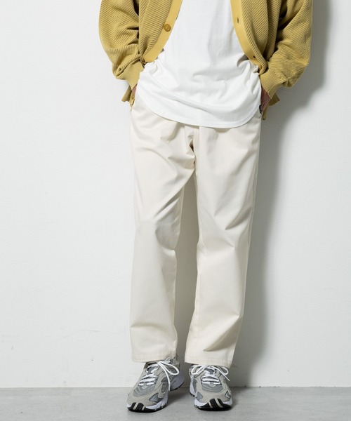 BAYFLOW（ベイフロー）の「[程よいリラックス感]チアフルイージーカラーパンツ（その他パンツ・メンズ・レッド/オフホワイト/ブラック・MEDIUM/LARGE）」の20枚目の写真