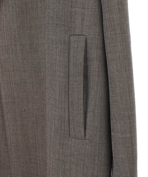 martinique（マルティニーク）の「【l’heritage martinique/レリタージュ マルティニーク】ジャケットコート（セットアップ可）（チェスターコート・レディース・ブラウン・FREE）」の2枚目の写真