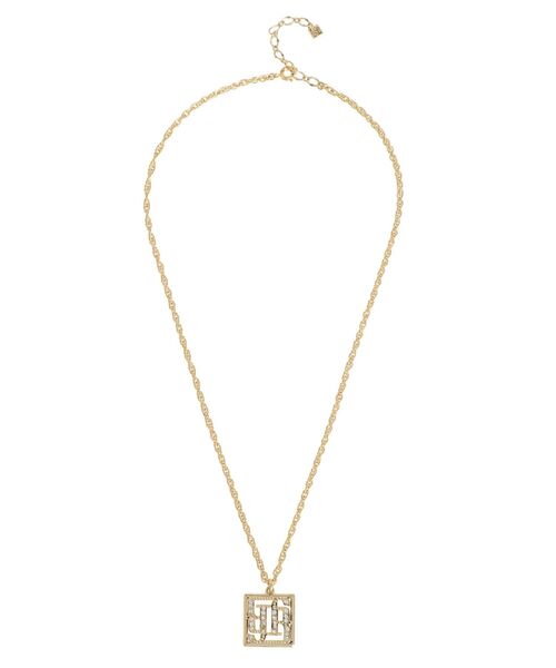 ラインストーンネクタイネックレス - シルバー | ZARA Japan / 日本