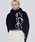 SORINi\@j́uSynthetic Fur Lace-up CardiganȋAE^[jvbubN