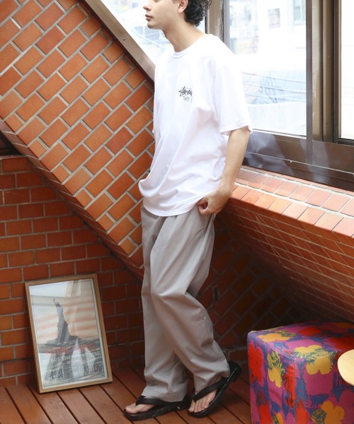 ８(eight)（エイト）の「ワイドチノパン（チノパンツ・メンズ・ブラック/チャコールグレー/ライトグレー/ブラウン系その他/ベージュ/オリーブ/ネイビー/ブルー系その他・MEDIUM/LARGE/X-LARGE）」の12枚目の写真