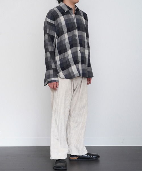 o project シャツ O PROJECT / オープロジェクト】 Big Check Regular Shirt BIG