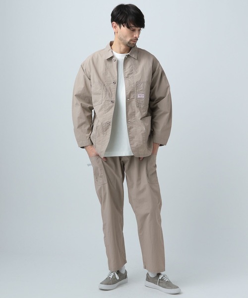 SMITH'S AMERICAN(スミスアメリカン)の「【SMITH'S AMERICAN】4ポケットカバーオール(ブルゾン・メンズ・ライトグレー/ネイビー/グリーン/チャコール・LARGE/MEDIUM)」の5枚目の写真