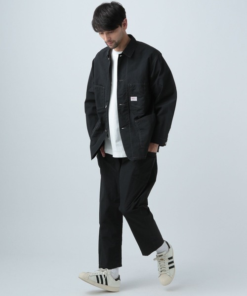 SMITH'S AMERICAN(スミスアメリカン)の「【SMITH'S AMERICAN】4ポケットカバーオール(ブルゾン・メンズ・ライトグレー/ネイビー/グリーン/チャコール・LARGE/MEDIUM)」の6枚目の写真