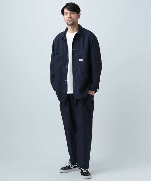 SMITH'S AMERICAN(スミスアメリカン)の「【SMITH'S AMERICAN】4ポケットカバーオール(ブルゾン・メンズ・ライトグレー/ネイビー/グリーン/チャコール・LARGE/MEDIUM)」の8枚目の写真