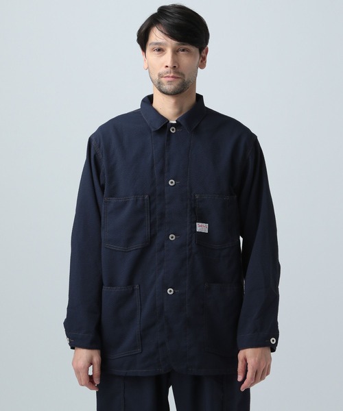 SMITH'S AMERICAN(スミスアメリカン)の「【SMITH'S AMERICAN】4ポケットカバーオール(ブルゾン・メンズ・ライトグレー/ネイビー/グリーン/チャコール・LARGE/MEDIUM)」の9枚目の写真