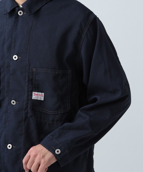 SMITH'S AMERICAN(スミスアメリカン)の「【SMITH'S AMERICAN】4ポケットカバーオール(ブルゾン・メンズ・ライトグレー/ネイビー/グリーン/チャコール・LARGE/MEDIUM)」の13枚目の写真
