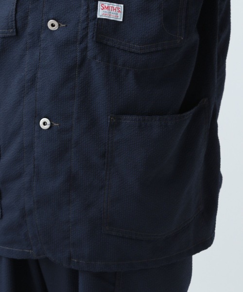 SMITH'S AMERICAN(スミスアメリカン)の「【SMITH'S AMERICAN】4ポケットカバーオール(ブルゾン・メンズ・ライトグレー/ネイビー/グリーン/チャコール・LARGE/MEDIUM)」の14枚目の写真