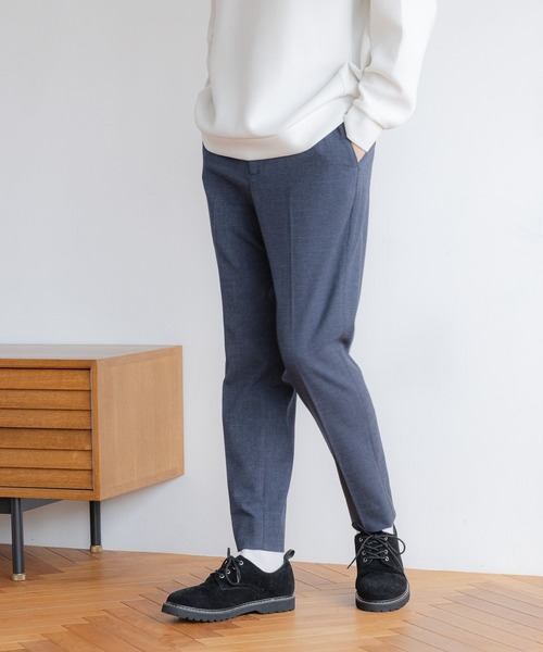 GLOBAL WORK(グローバルワーク)の「アーバンスラックス+WARM/115885(スラックス・メンズ・チャコール/ネイビー/グレー/ネイビー系7/ブラック/グレー系5/グレー系7/グレー系9・X-SMALL/SMALL/MEDIUM/LARGE/X-LARGE/XX-LARGE)」の8枚目の写真