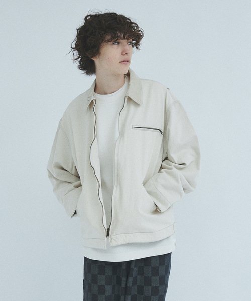 417 EDIFICE(フォーワンセブンエディフィス)の「DENIM D ジャケット(デニムジャケット・メンズ・ブラック/ネイビー/ホワイト系その他・MEDIUM/LARGE)」の2枚目の写真