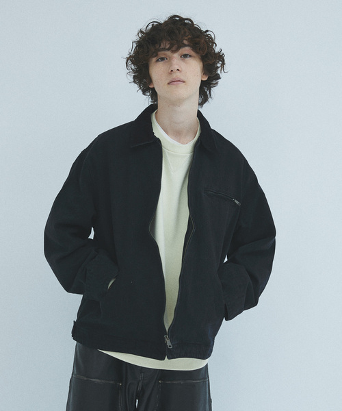 417 EDIFICE(フォーワンセブンエディフィス)の「DENIM D ジャケット(デニムジャケット・メンズ・ブラック/ネイビー/ホワイト系その他・MEDIUM/LARGE)」の3枚目の写真