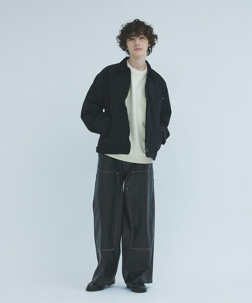 417 EDIFICE(フォーワンセブンエディフィス)の「DENIM D ジャケット(デニムジャケット・メンズ・ブラック/ネイビー/ホワイト系その他・MEDIUM/LARGE)」の4枚目の写真