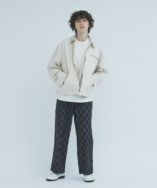 417 EDIFICE(フォーワンセブンエディフィス)の「DENIM D ジャケット(デニムジャケット・メンズ・ブラック/ネイビー/ホワイト系その他・MEDIUM/LARGE)」の5枚目の写真