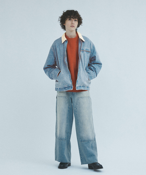 417 EDIFICE(フォーワンセブンエディフィス)の「DENIM D ジャケット(デニムジャケット・メンズ・ブラック/ネイビー/ホワイト系その他・MEDIUM/LARGE)」の6枚目の写真