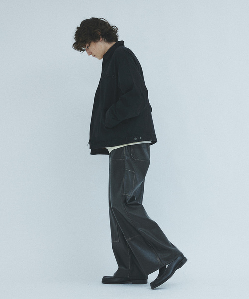 417 EDIFICE(フォーワンセブンエディフィス)の「DENIM D ジャケット(デニムジャケット・メンズ・ブラック/ネイビー/ホワイト系その他・MEDIUM/LARGE)」の8枚目の写真