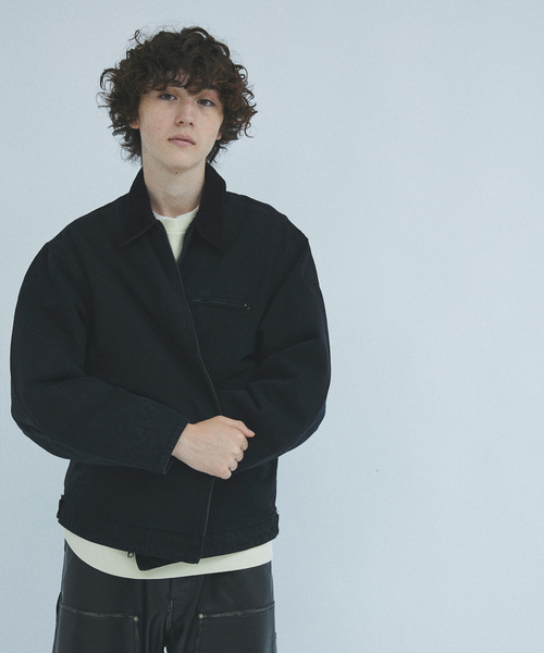 417 EDIFICE(フォーワンセブンエディフィス)の「DENIM D ジャケット(デニムジャケット・メンズ・ブラック/ネイビー/ホワイト系その他・MEDIUM/LARGE)」の16枚目の写真