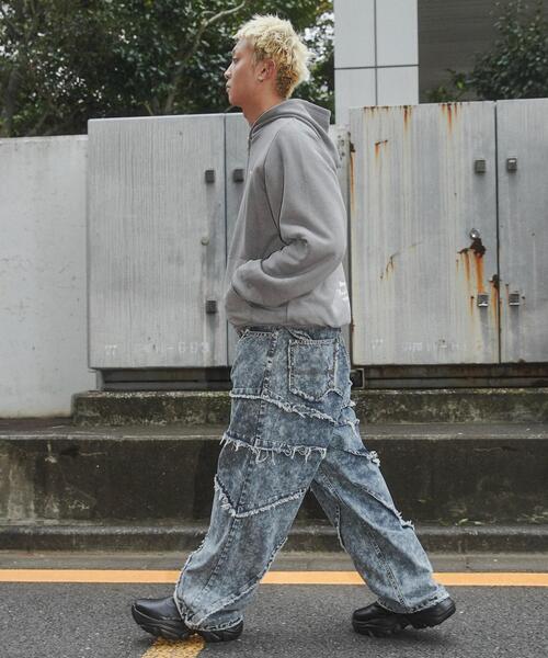 WEGO(ウィゴー)の「WEGO/厚底スニーカーソールショートブーツ(ブーツ・メンズ・ブラック・XX-LARGE/XXX-LARGE)」の4枚目の写真