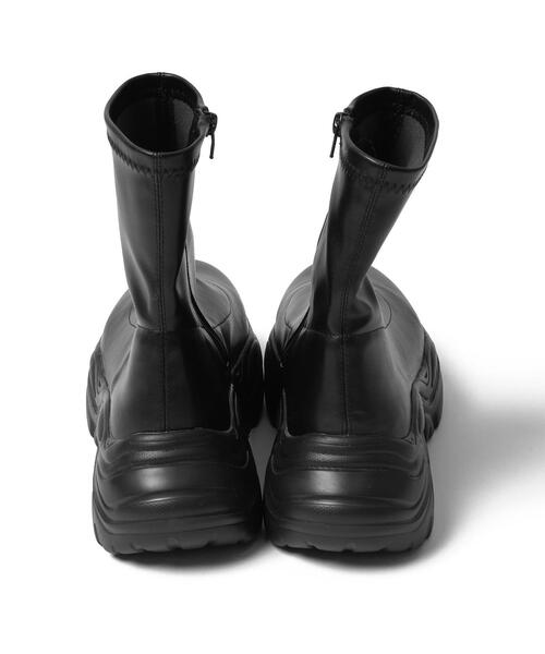 WEGO(ウィゴー)の「WEGO/厚底スニーカーソールショートブーツ(ブーツ・メンズ・ブラック・XX-LARGE/XXX-LARGE)」の7枚目の写真