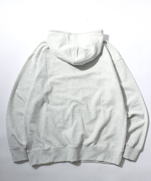 U.S. POLO ASSN.（ユーエスポロアッスン）の「U.S.POLO ASSN.（ユーエスポロアッスン）ブランドロゴ刺繍スウェット ジップアップパーカー/ビッグシルエット/ユニセックス（パーカー・メンズ・ブラック/アッシュグレー/チャコールグレー/グレー・LL/M/L）」の10枚目の写真