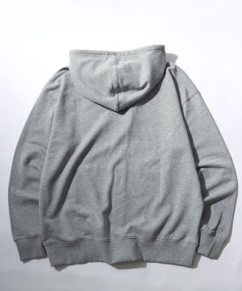 U.S. POLO ASSN.（ユーエスポロアッスン）の「U.S.POLO ASSN.（ユーエスポロアッスン）ブランドロゴ刺繍スウェット ジップアップパーカー/ビッグシルエット/ユニセックス（パーカー・メンズ・ブラック/アッシュグレー/チャコールグレー/グレー・LL/M/L）」の12枚目の写真