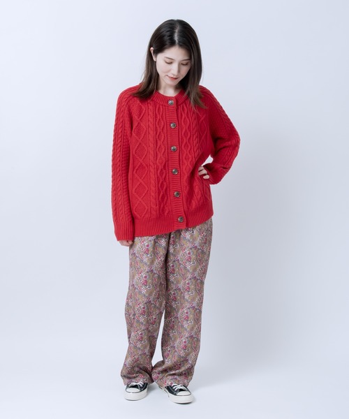 セール】ウール混ケーブルニットカーディガン（カーディガン/ボレロ