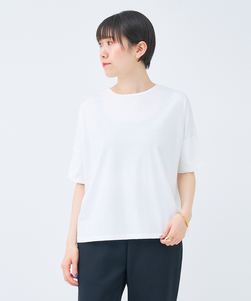 collex（コレックス）の「圧縮Vネックブラッシュプルオーバー（T