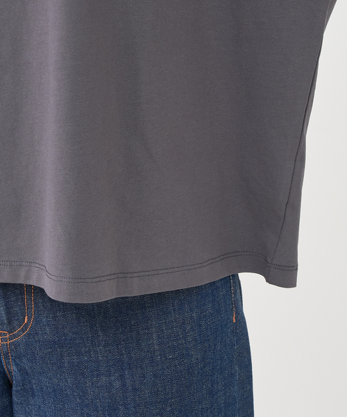 collex(コレックス)の「ボックスTシャツ(Tシャツ/カットソー・レディース・ホワイト/ライトグレー/チャコールグレー・フリー)」の13枚目の写真