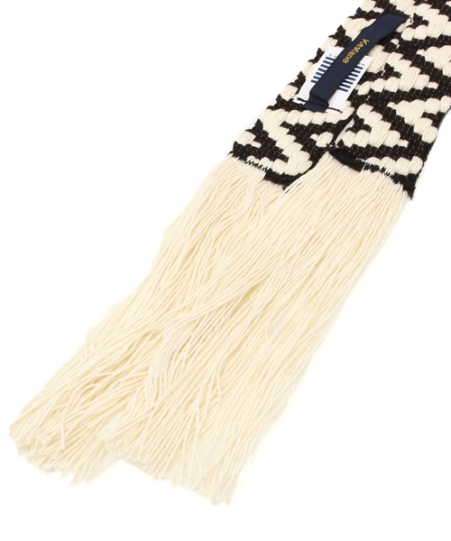 Kastane（カスタネ）の「FRINGEBELT（ベルト・レディース・ベージュ/ブラック/カーキ・FREE）」の4枚目の写真