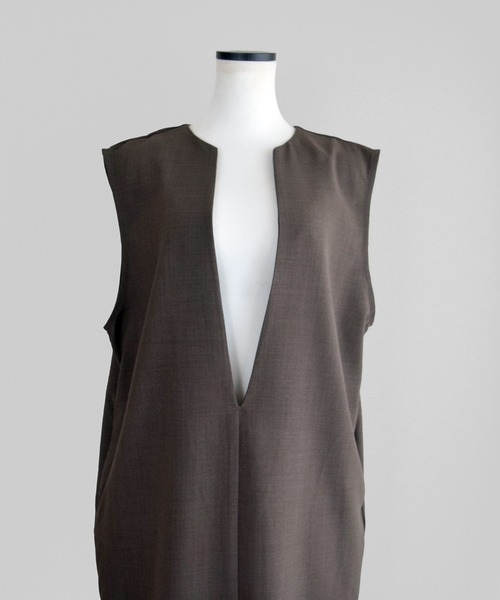 Marient(マリエント)の「キーネックロングOP(ワンピース・レディース・ブラック/チャコール/ブラウン・FREE)」の20枚目の写真