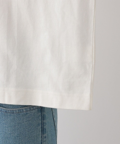 GLOBAL WORK Smile Seed Store（グローバルワーク スマイルシードストア）の「コットンラグランTシャツ長袖/115923（Tシャツ/カットソー・メンズ・ホワイト×ブラウン/ホワイト×ブラック・SMALL/LARGE/MEDIUM/X-LARGE）」の3枚目の写真