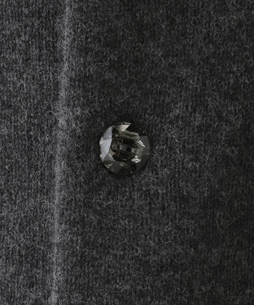 MASU(エムエーエスユー)の「MASU ANGEL EMBROIDERED CARDIGAN MPFW-KN0124:カーディガン(ニット/セーター・レディース・チャコールグレー・48)」の10枚目の写真