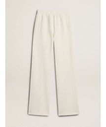 GOLDEN GOOSE | ハイウエスト　ワイド　スウェットパンツ(スウェットパンツ)